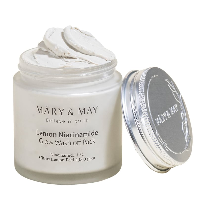 MARY&MAY Lemon Niacinamide Glow Wash Off Pack 125g