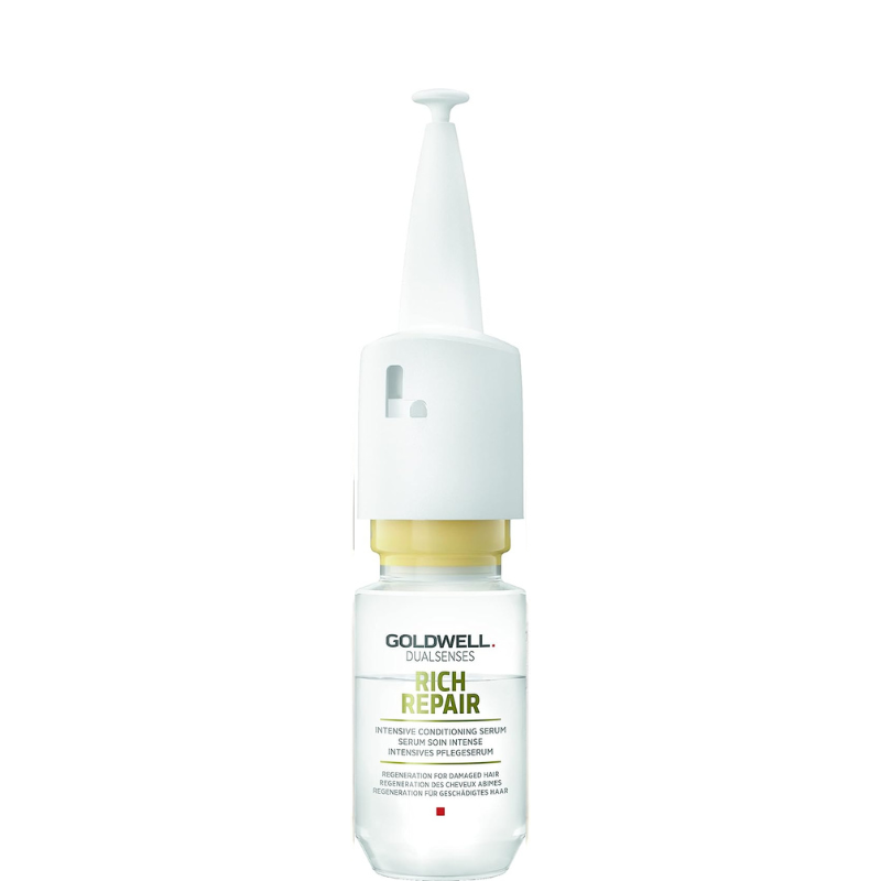 Възстановяващи ампули за суха и изтощена коса Goldwell Dualsenses Rich Repair Intensiv Serum 12X18ml