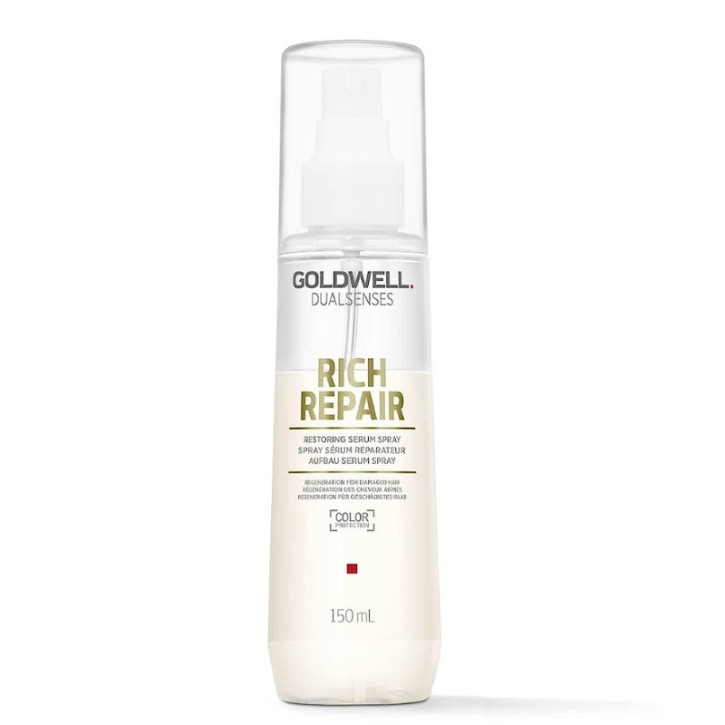 Възстановяващ спрей серум против накъсване за суха и изтощена коса Goldwell Dualsenses Rich Repair Serum Spray 150ml