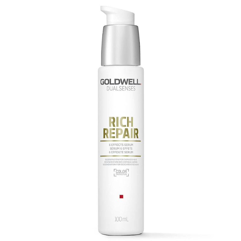 Серум против накъсване за суха и изтощена коса Goldwell Dualsenses Rich Repair 6 Effects Serum 100ml