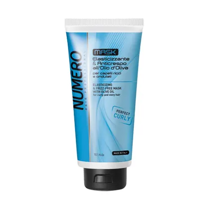 Маска за къдрава и чуплива коса Brelil Numero Elasticizing Mask for Curly & Wavy Hair