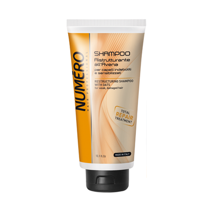 Реструктуриращ шампоан Brelil Numero Restructuring Shampoo with Oats