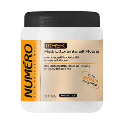 Реструктурираща маска Brelil Numero Restructuring Mask with Oats — 2