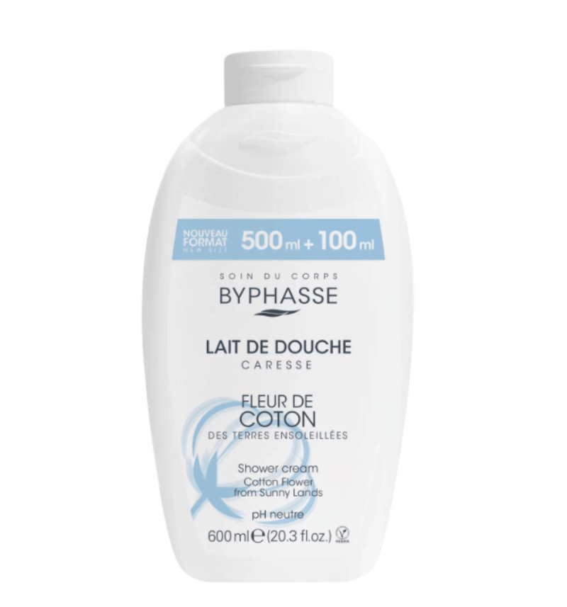 Душ крем за тяло Byphasse Shower Cream Sweet Cotton Flower 600ml