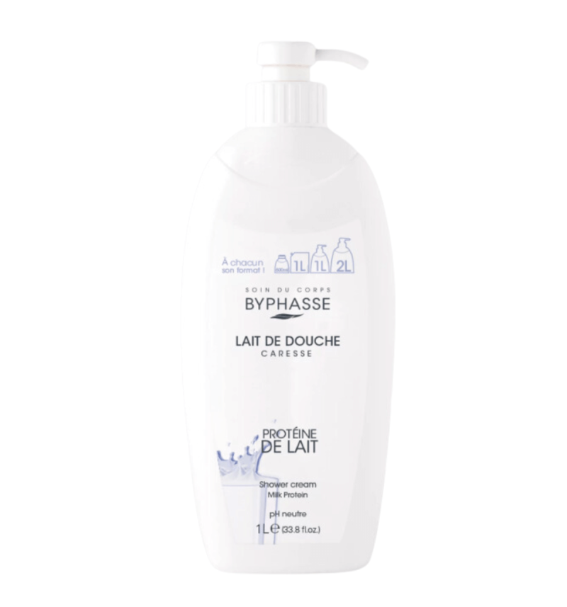 Душ крем за тяло Byphasse Shower Cream Milk Protection 1000ml