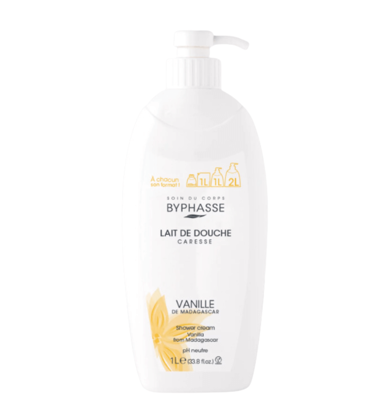 Душ крем за тяло Byphasse Shower Cream Vanilla Flower 1000ml