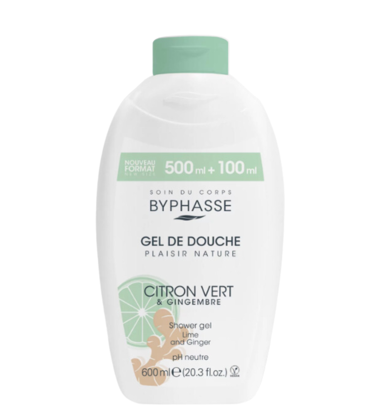 Душ крем за тяло Byphasse Shower Cream Verbena & Grapefruit 600ml