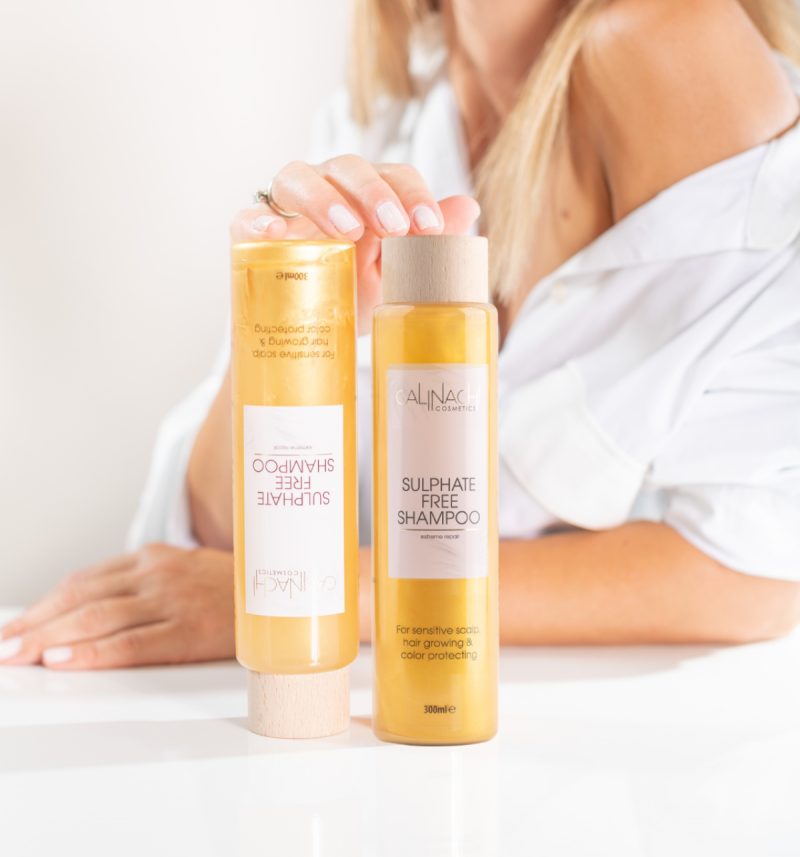 Безсулфатен шампоан за коса Calinachi Sulphate Free Hair Shampoo 300ml — 2