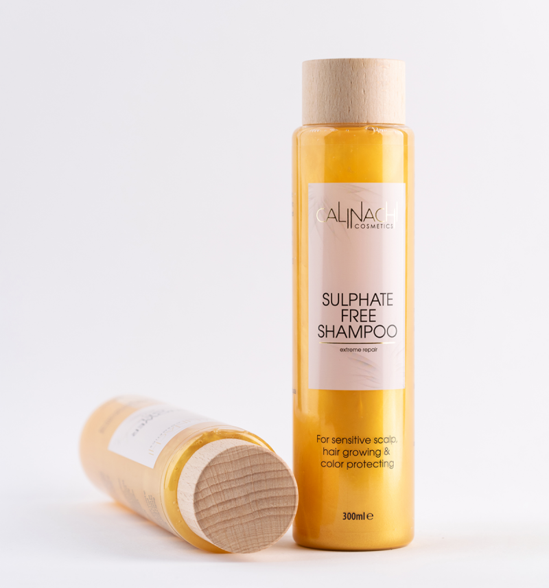 Безсулфатен шампоан за коса Calinachi Sulphate Free Hair Shampoo 300ml — 3