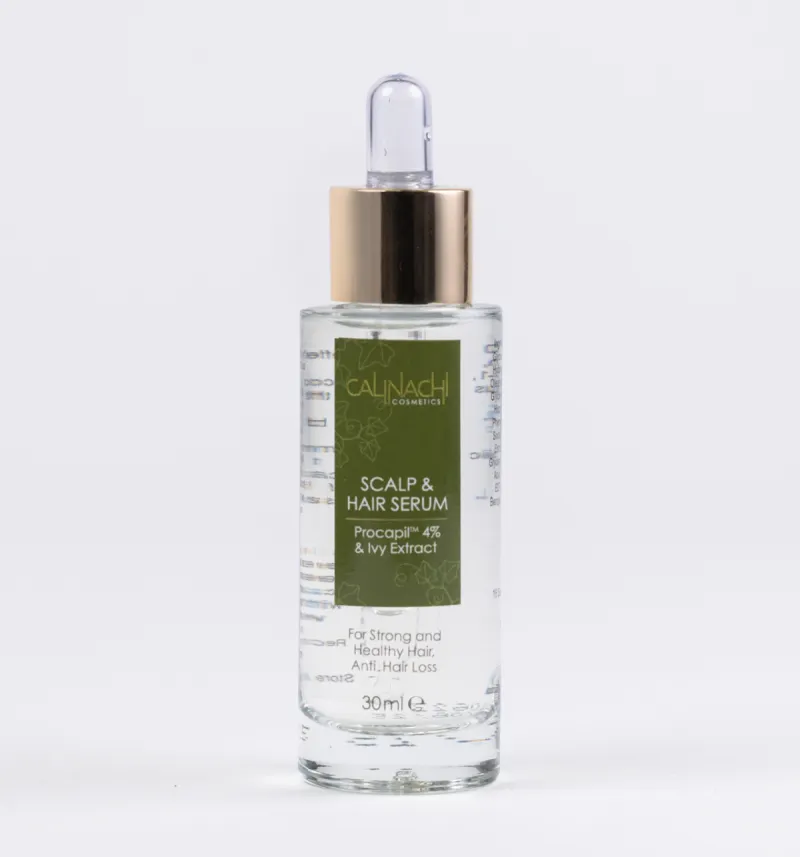 Серум против косопад с 4% Procapil и Бръшлян Calinachi Scalp & Hair Serum Procapil 4% + Ivy 300ml — 3