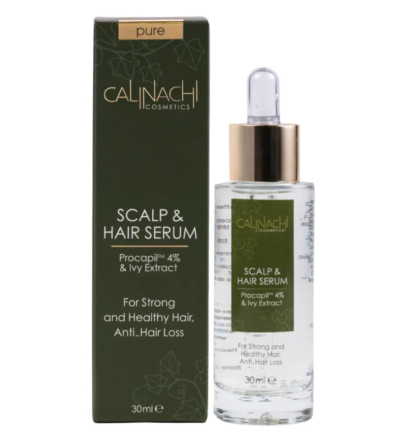 Серум против косопад с 4% Procapil и Бръшлян Calinachi Scalp & Hair Serum Procapil 4% + Ivy 300ml