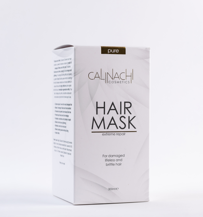 Възстaновяваща Маска за Скалп и Коса Calinachi Scalp & Hair Mask Extreme For Normal to Dry Hair 300ml — 4