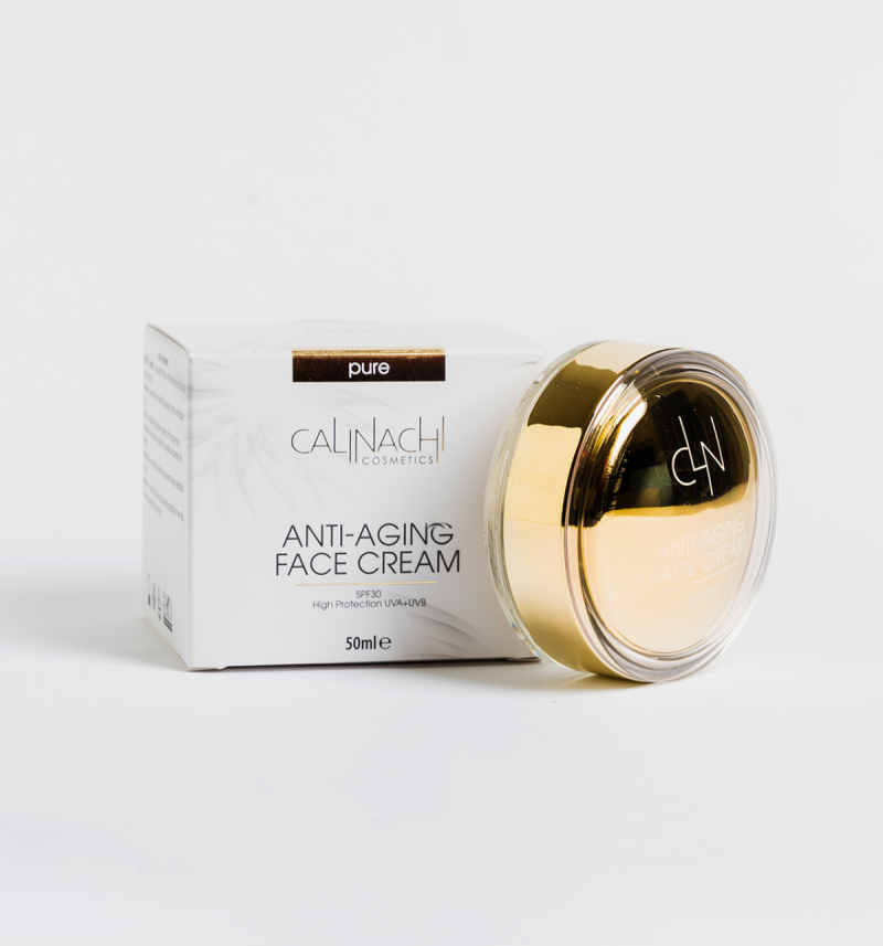 Дневен Анти-ейдж крем за лице, шия и деколте с SPF 30 Calinachi Anti-Aging Face Cream 50ml — 2