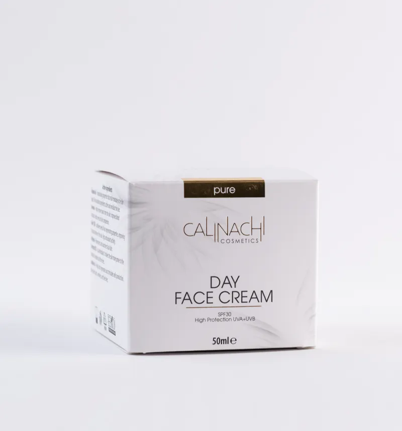 Дневен крем за лице, шия и деколте с SPF 30 Calinachi Day Face Cream 50ml — 4
