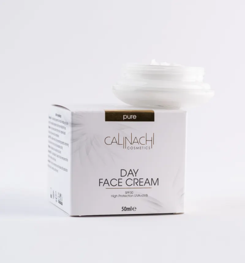 Дневен крем за лице, шия и деколте с SPF 30 Calinachi Day Face Cream 50ml — 5