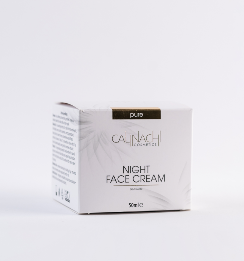 Нощен крем за лице, шия и деколте Calinachi Night Face Cream 50ml — 5