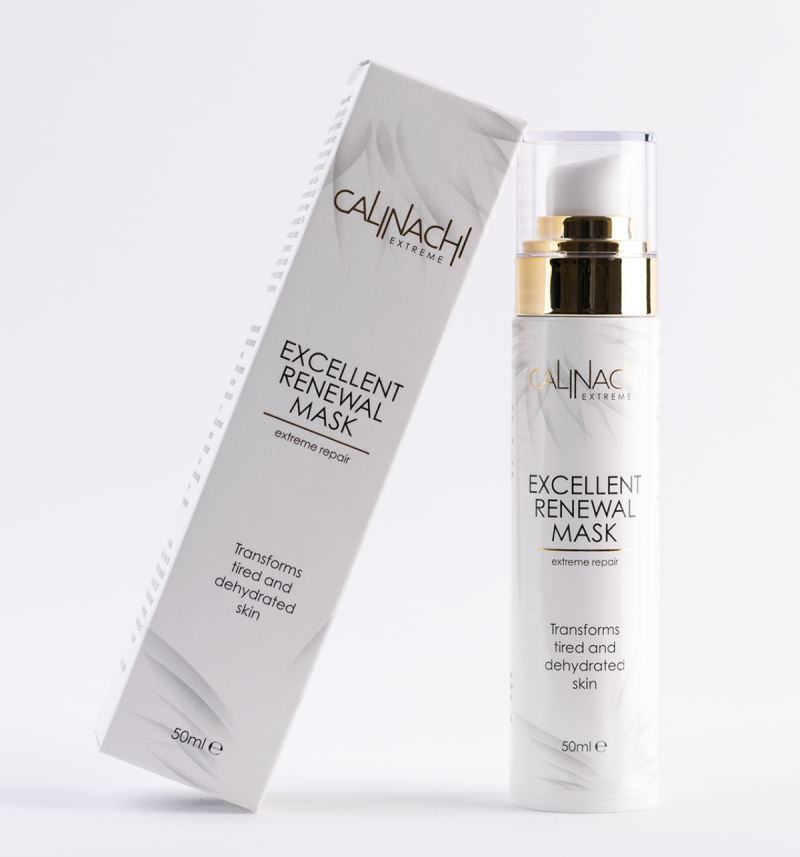 Възстановяваща маска за уморена и дехидратирана кожа Calinachi Excellent Renewal Mask 50ml — 3
