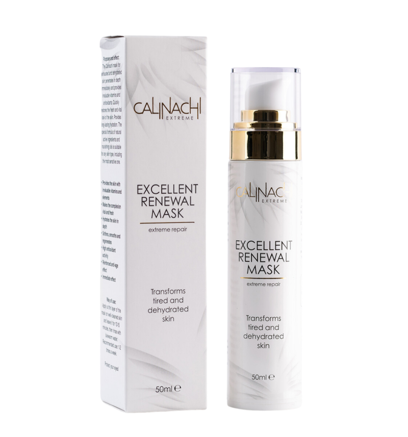 Възстановяваща маска за уморена и дехидратирана кожа Calinachi Excellent Renewal Mask 50ml