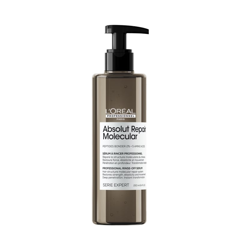 Серум с изплакване за увредена коса, който действа като маска Loreal Professionnel Serie Expert Absolut Repair Molecular Rinse Off Serum 250ml