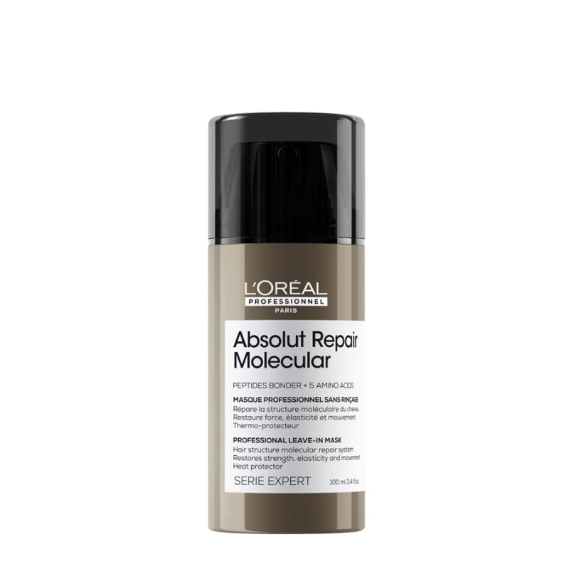 Маска без изплакване за увредена коса с термозащита Loreal Professionnel Serie Expert Absolut Repair Molecular Leave-in mask 100ml