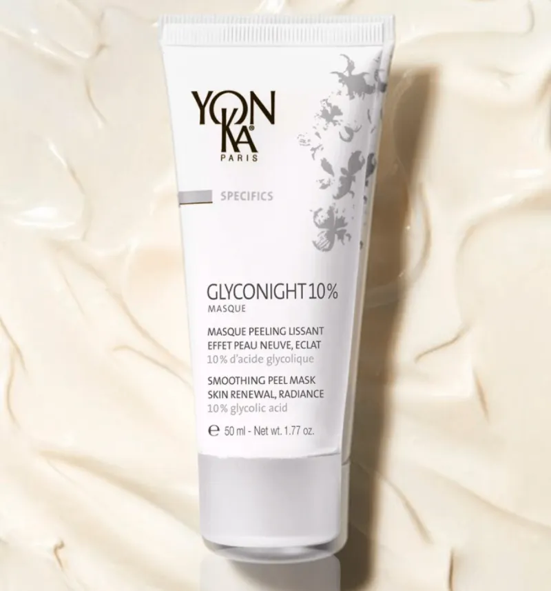 Изглаждаща нощна пилинг маска с 10% гликолова киселина Yon-Ka Specifics Glyconight 10% Smoothing Peel Mask 50ml — 2