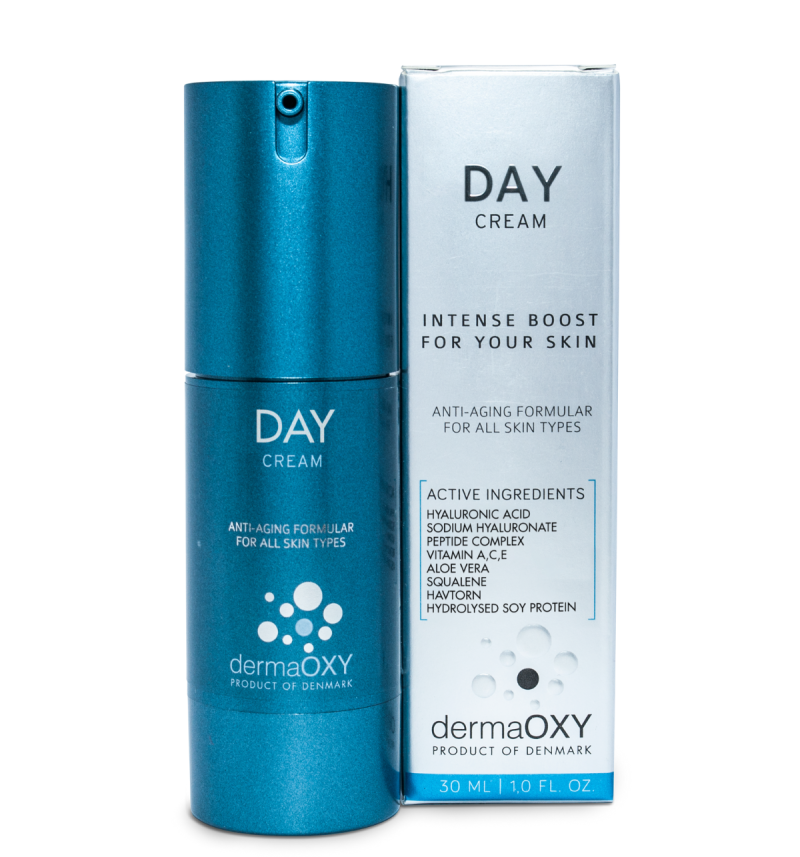 Дневен крем за лице с хиалурон Dermaoxy Day Cream 30ml