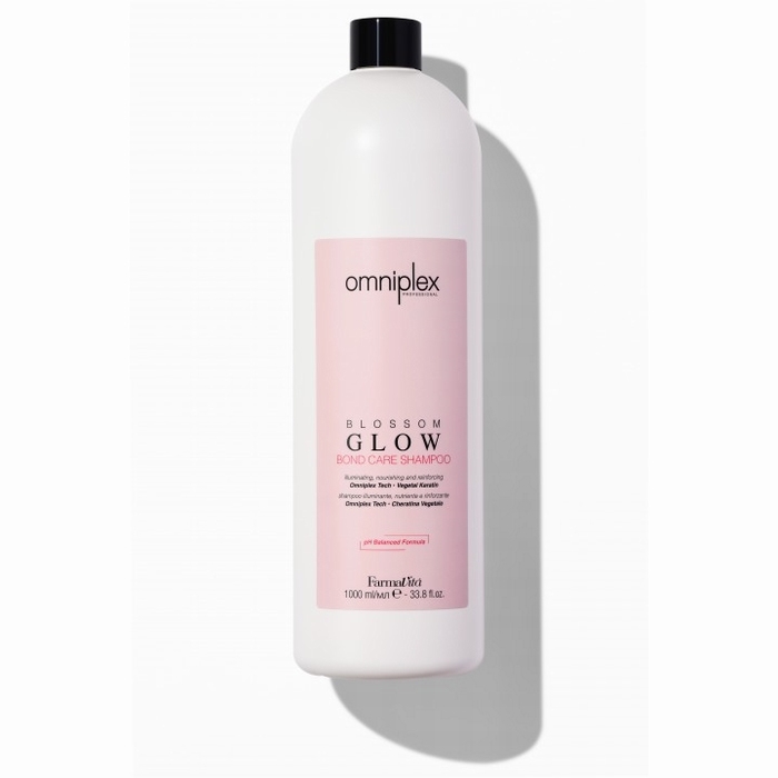 Шампоан за боядисана и увредена коса Farmavita Omniplex Blossom Glow Bond Care Shampoo — 3