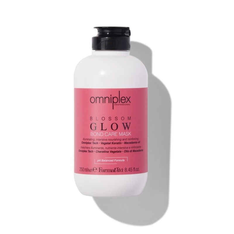 Комплект за боядисана и увредена коса Farmavita Omniplex Blossom Glow Bond Care Set — 2