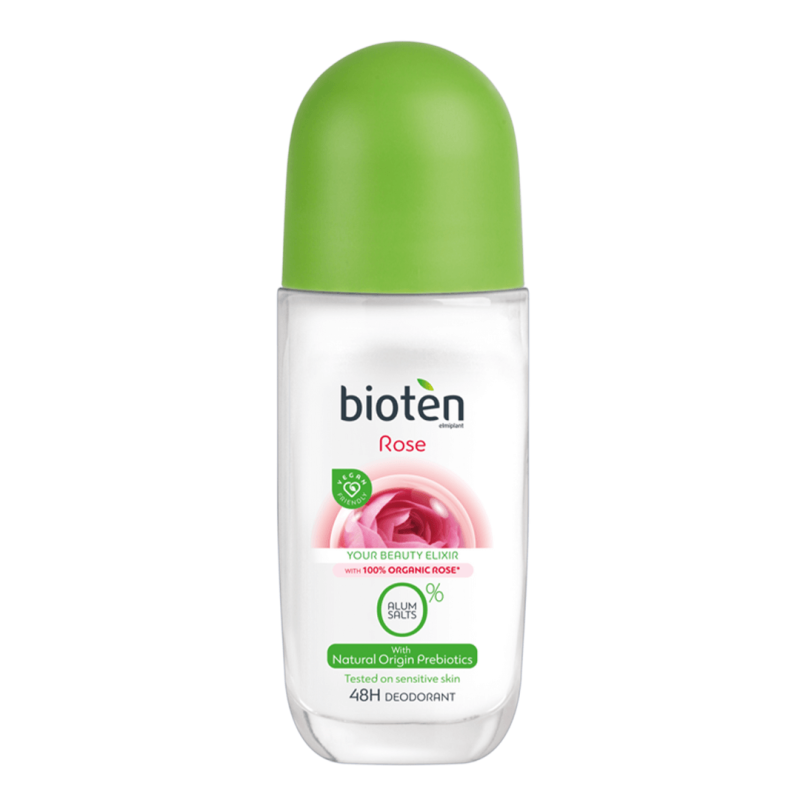 Дамски дезодорант ролон против изпотяване Bioten Rose 48h Anti Perspirant 50ml