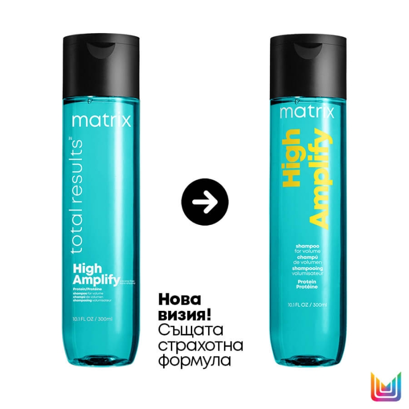 Протеинов шампоан за обем Matrix High Amplify Shampoo 300ml — 2