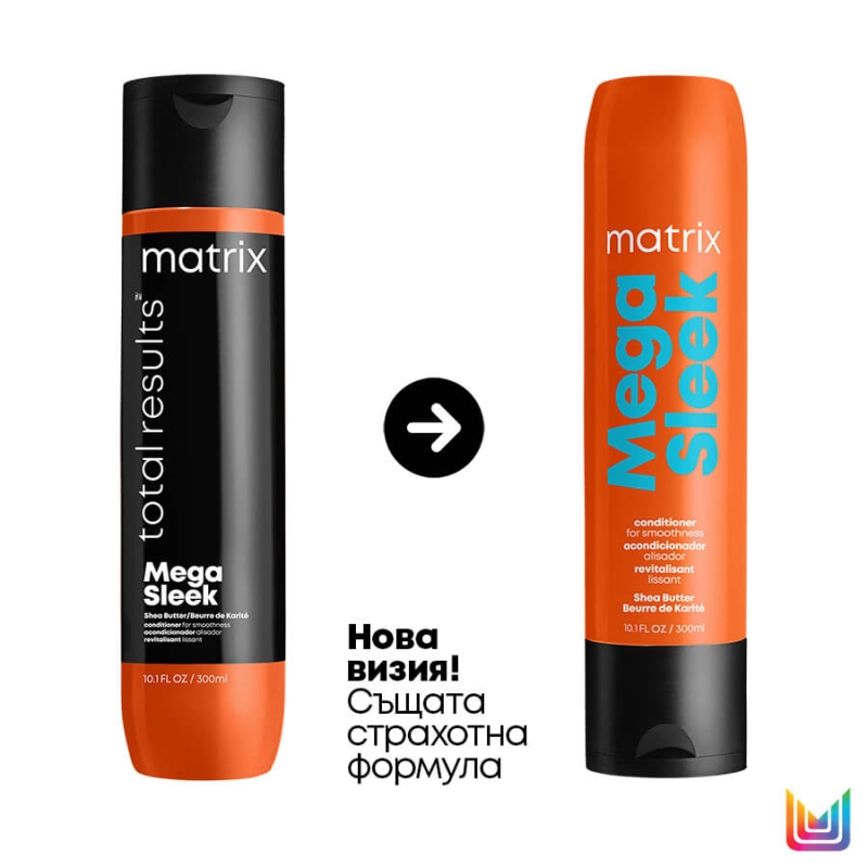 Изглаждащ балсам за коса Matrix Mega Sleek Conditioner 300ml — 2