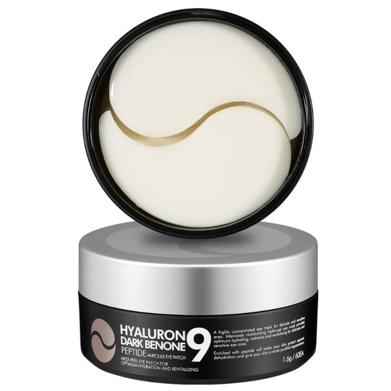 Пачове за очи с 9 пептида и хиалуронова киселина Medi-Peel Hyaluron Dark Benone Peptide 9 Ampoule Eye Patch 1.6g x 60pcs