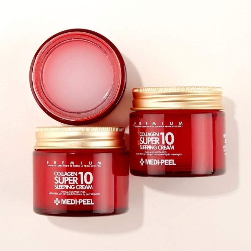 Нощен крем с колаген Medi-Peel Collagen Super 10 Sleeping Cream 70ml — 4