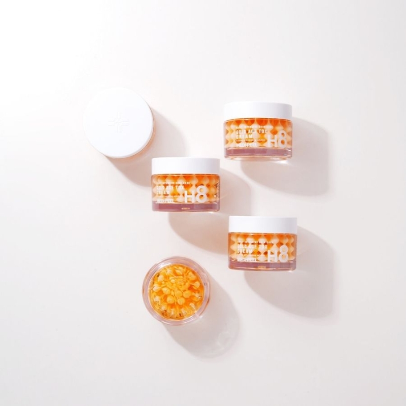 Анти-ейдж капсулиран крем със злато и копринени протеини Medi-Peel Gold Age Tox H8 Cream 50ml — 4
