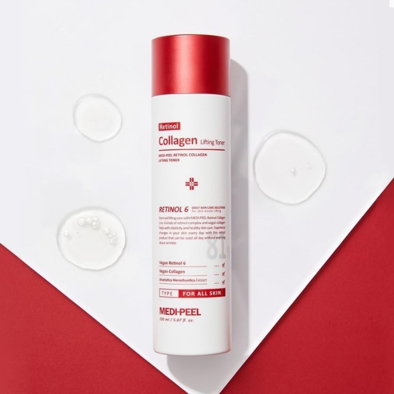 Тонер против бръчки Medi-peel Retinol Collagen Lifting Toner 150ml — 4