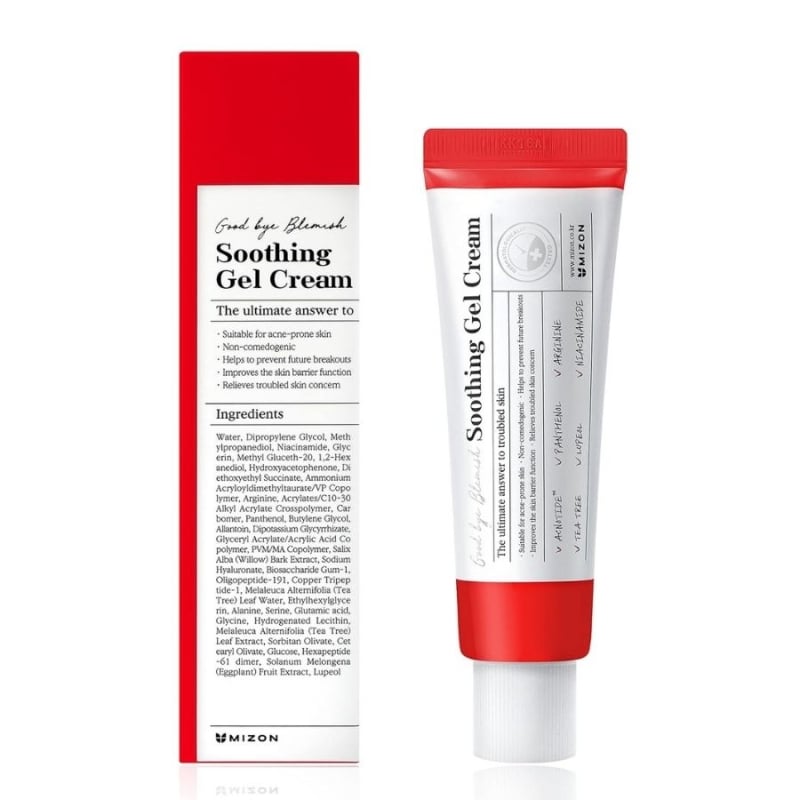 Гел крем против акне Mizon Goodbye Blemish Soothing Gel Cream 55ml