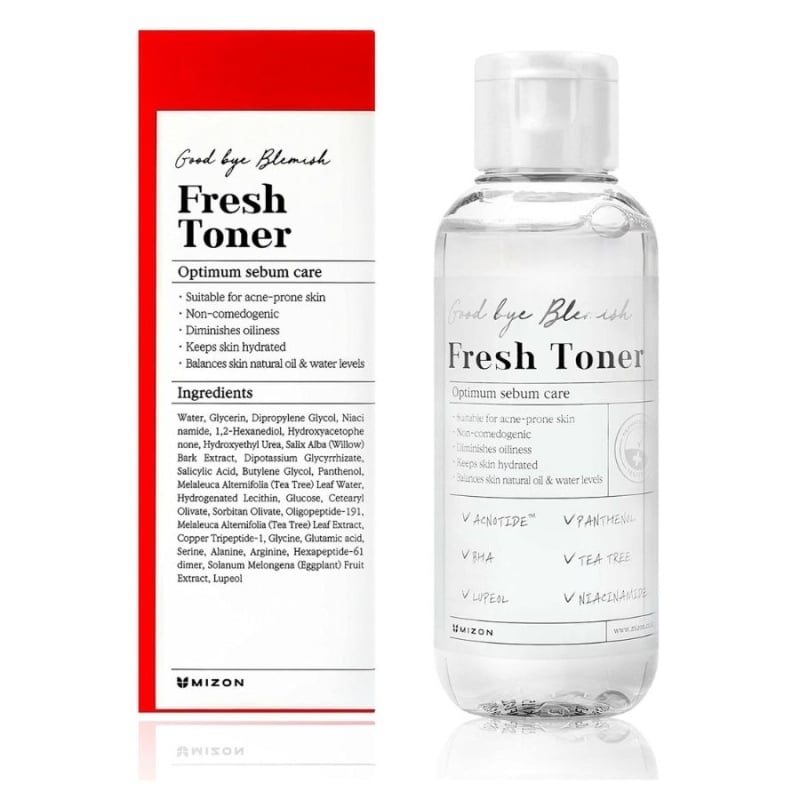 Освежаващ тонер за лице Mizon Goodbye Blemish Fresh Toner 120ml — 3