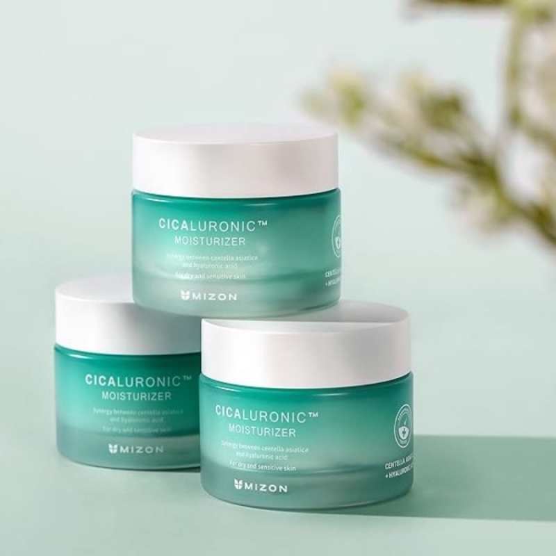 Хидратиращ крем за лице Mizon Cicaluronic Moisturizer 50ml — 3