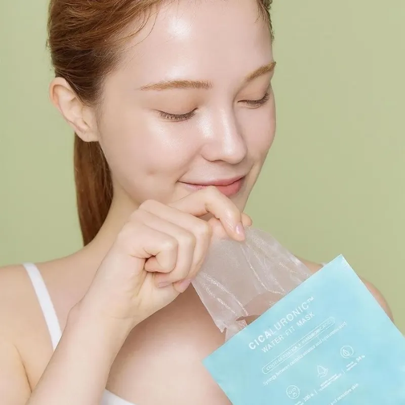 Хидратираща маска за лице Mizon Cicaluronic Water Fit Mask — 2