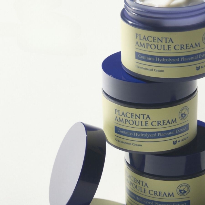 Крем ампула с плацента Mizon Placenta Ampoule Cream 50ml — 4