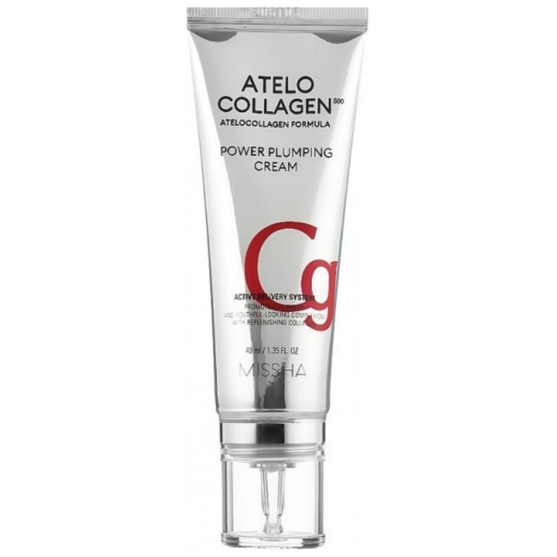 Уплътняващ крем за лице с Колаген Missha Atelocollagen 500 Power Plumping Cream 40ml