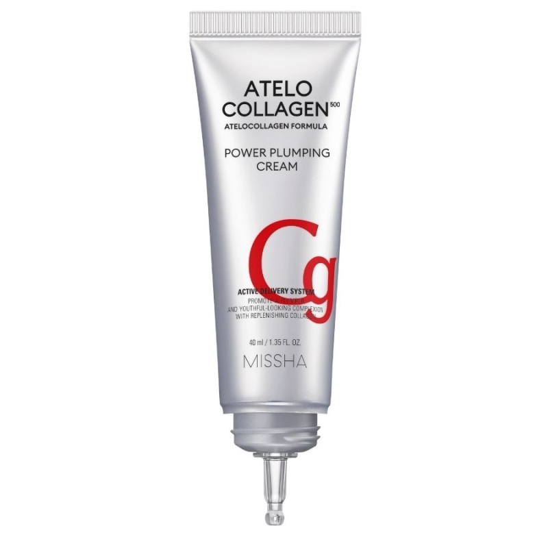 Уплътняващ крем за лице с Колаген Missha Atelocollagen 500 Power Plumping Cream 40ml — 2