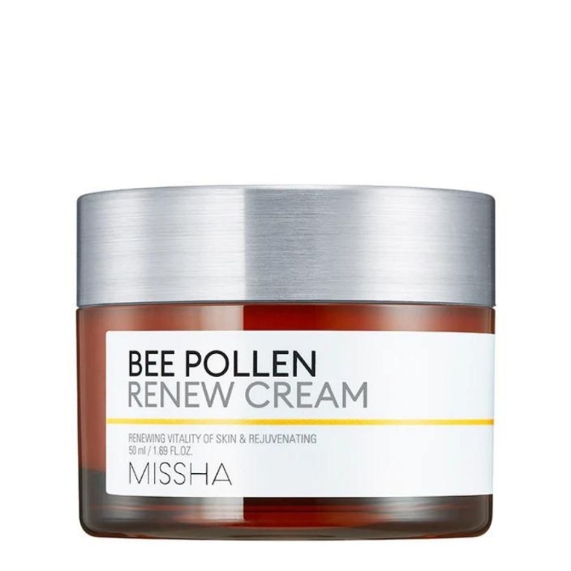 Възстановяващ крем за лице с Пчелен прашец Missha Bee Pollen Renew Cream 50ml