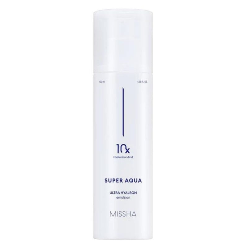 Хидратираща емулсия за лице с 10 вида хиалуронова киселина Missha Super Aqua Ultra Hyaluron Emulsion 130ml