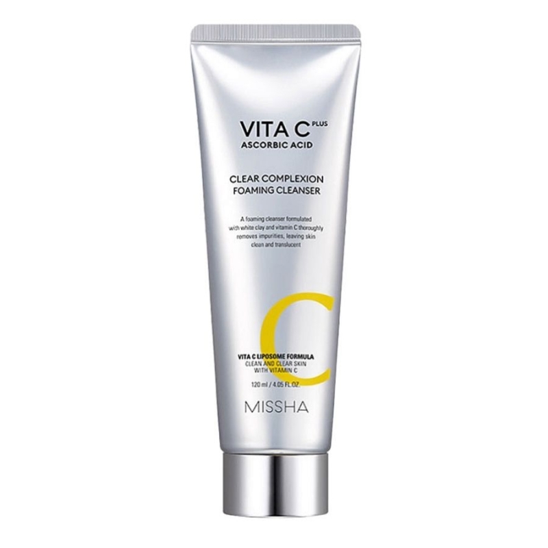 Missha Vita C Plus Clear Complexion Foaming Cleanser 120ml