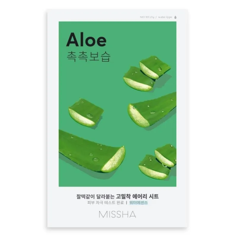 Текстилна маска за лице с Алое Missha Airy Fit Sheet Mask Aloe