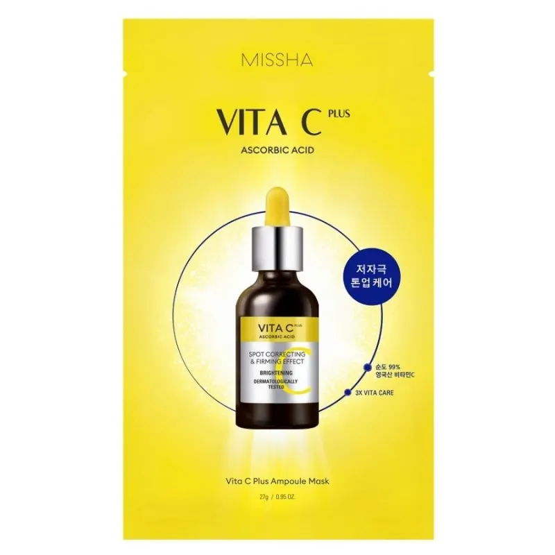Missha Vita C Plus Ampoule Sheet Mask