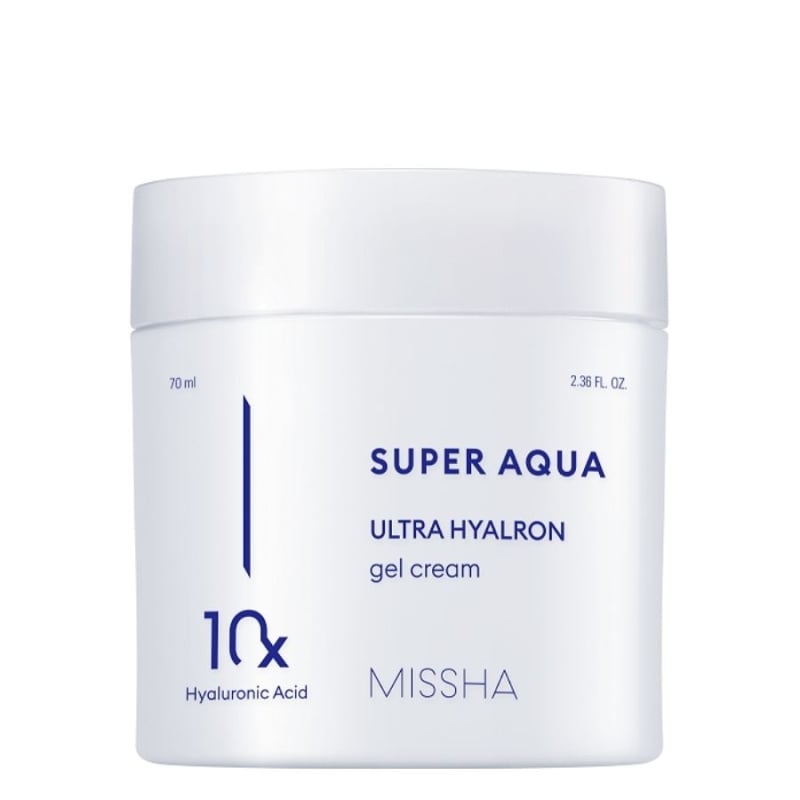 Хидратиращ крем гел с 10 вида хиалуронова киселина MISSHA Super Aqua Ultra Hyalron Gel Cream 70ml
