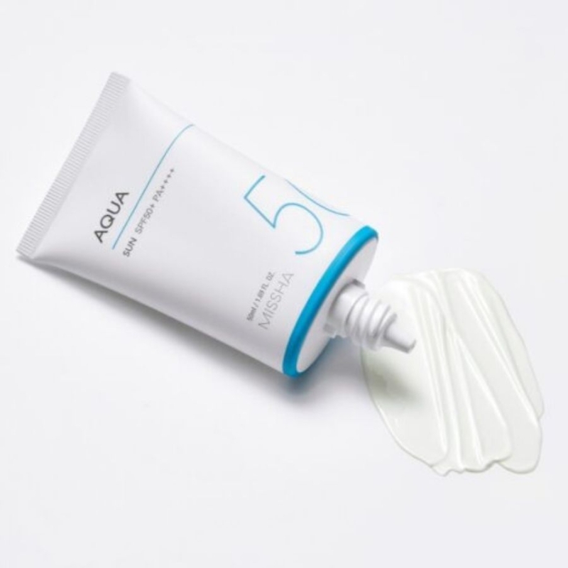 Слънцезащитен крем Missha All Around Safe Block Aqua Sun SPF50+ PA++++ 50ml — 2