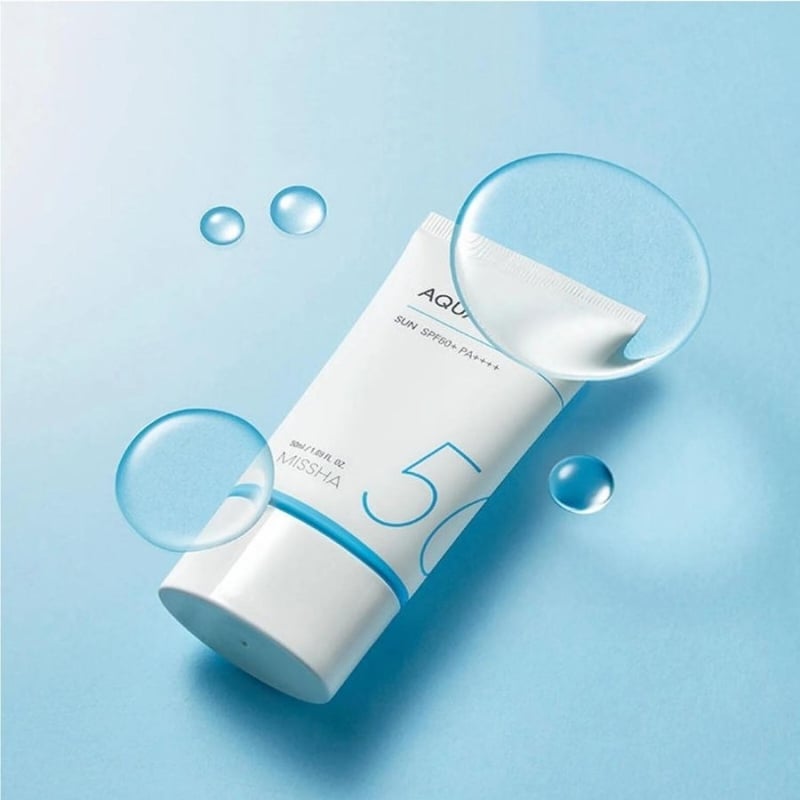 Слънцезащитен крем Missha All Around Safe Block Aqua Sun SPF50+ PA++++ 50ml — 4